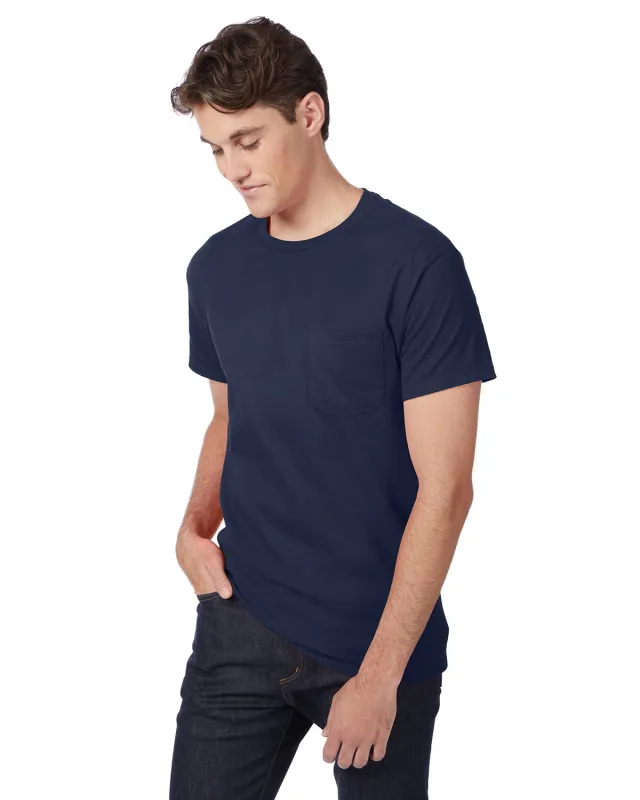 Hanes Men's Authentic-T Pocket T-Shirt — view 48