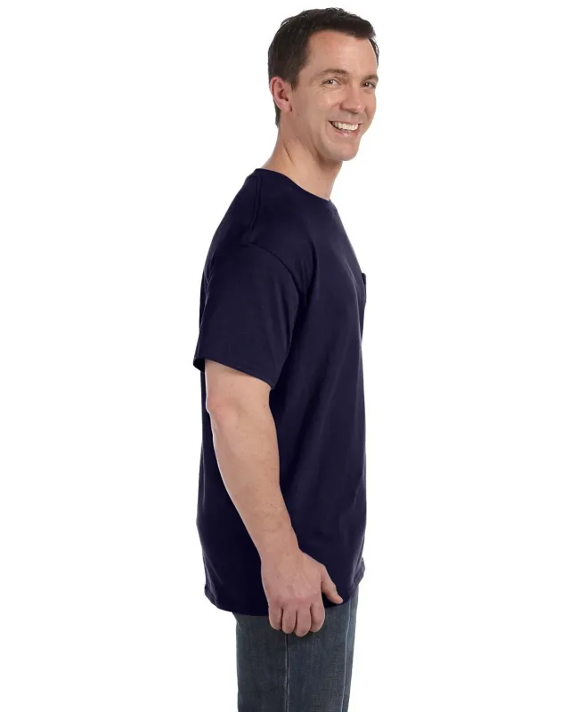 Hanes Men's Authentic-T Pocket T-Shirt — view 49