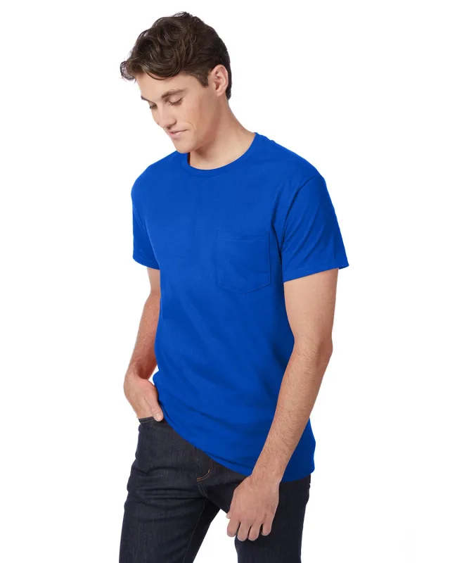 Hanes Men's Authentic-T Pocket T-Shirt — view 53