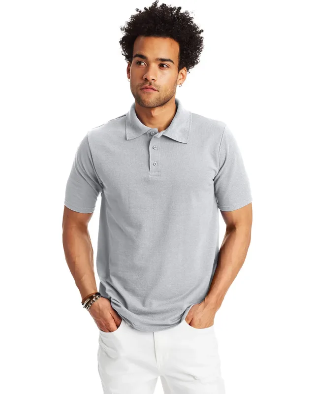 Hanes Men's Pique Polo — view 11