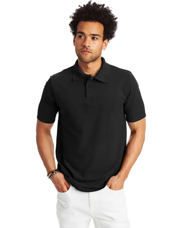 Hanes Men's Pique Polo — view 15