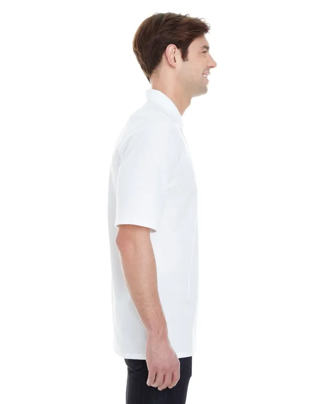 Hanes Men's Pique Polo — view 4