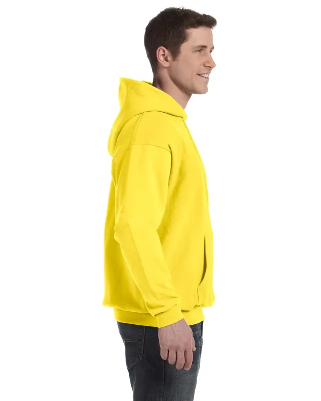 Hanes Unisex Ecosmart® Pullover Hooded Sweatshirt — view 10