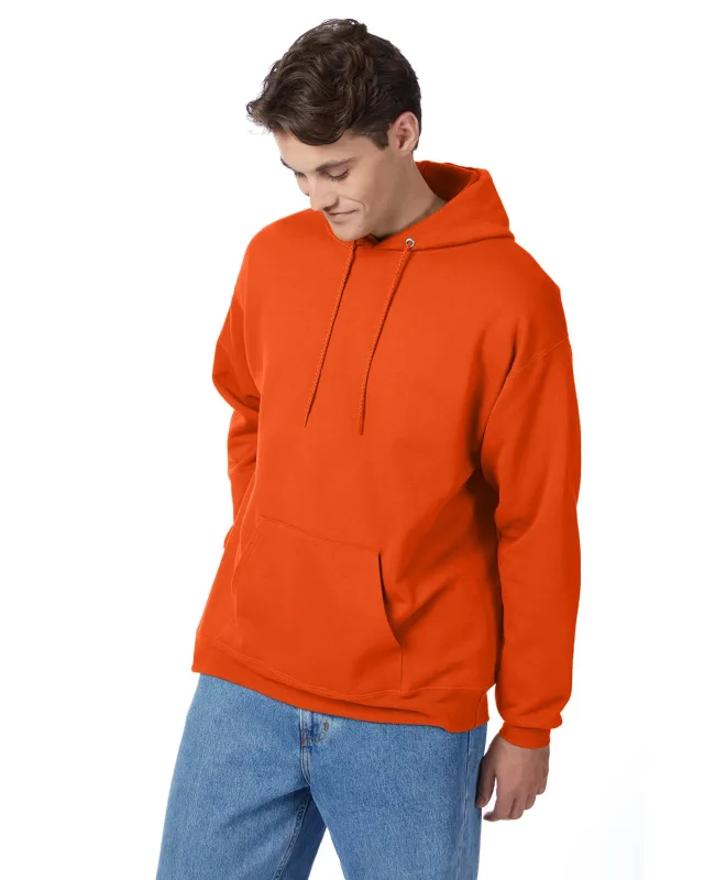 Hanes Unisex Ecosmart® Pullover Hooded Sweatshirt — view 100