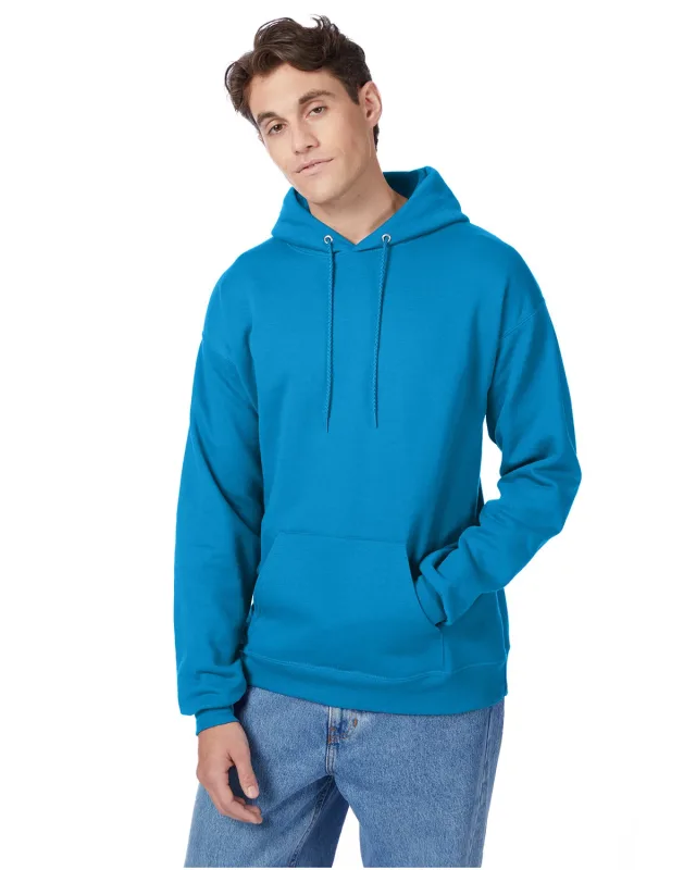 Hanes Unisex Ecosmart® Pullover Hooded Sweatshirt — view 107
