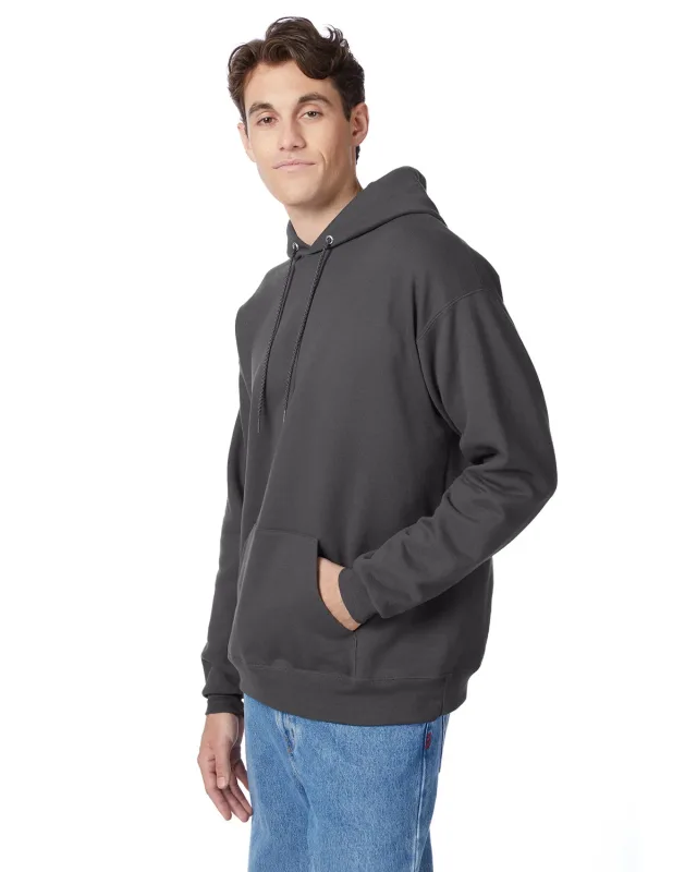 Hanes Unisex Ecosmart® Pullover Hooded Sweatshirt — view 128