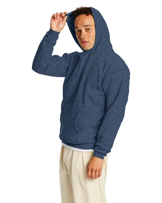 Hanes Unisex Ecosmart® Pullover Hooded Sweatshirt — view 147