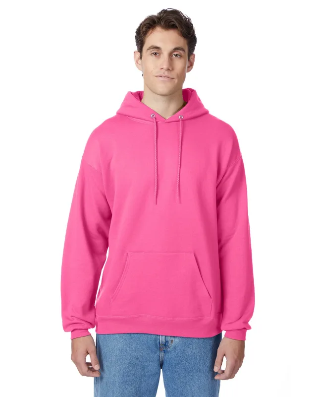Hanes Unisex Ecosmart® Pullover Hooded Sweatshirt — view 159