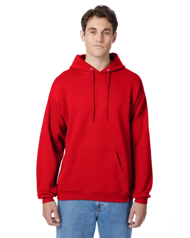 Hanes Unisex Ecosmart® Pullover Hooded Sweatshirt — view 168
