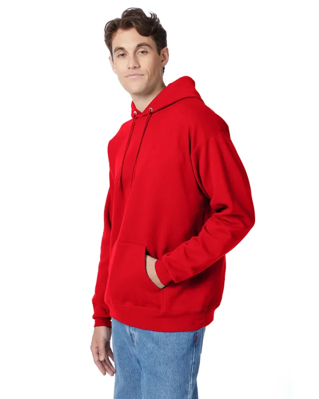 Hanes Unisex Ecosmart® Pullover Hooded Sweatshirt — view 169