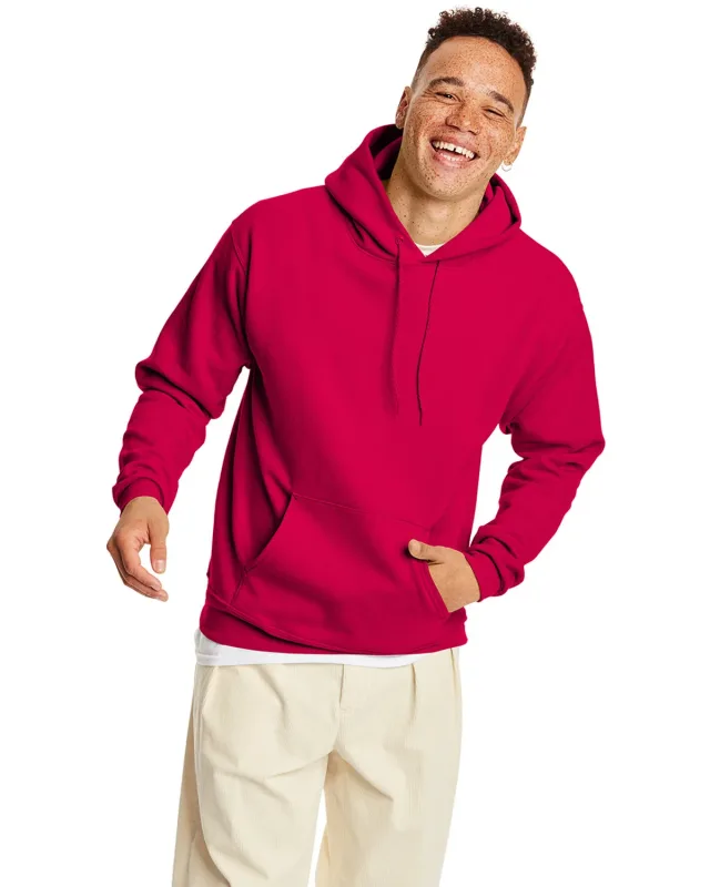 Hanes Unisex Ecosmart® Pullover Hooded Sweatshirt — view 178