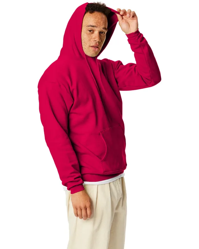 Hanes Unisex Ecosmart® Pullover Hooded Sweatshirt — view 179