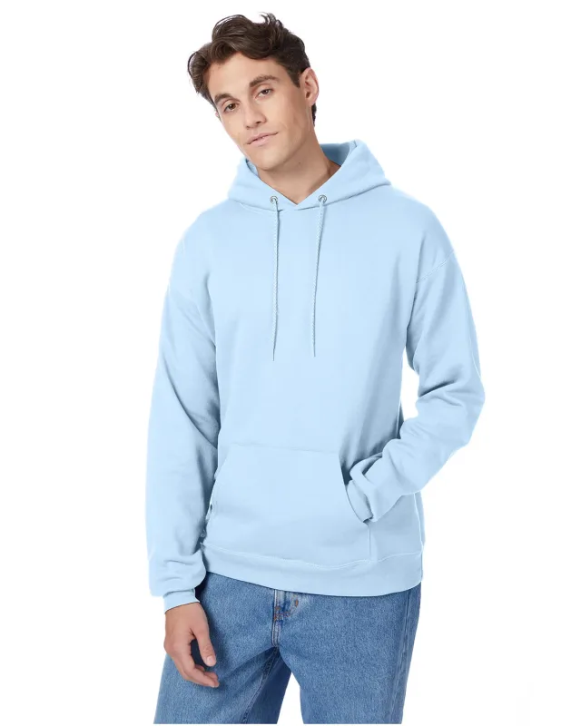Hanes Unisex Ecosmart® Pullover Hooded Sweatshirt — view 18