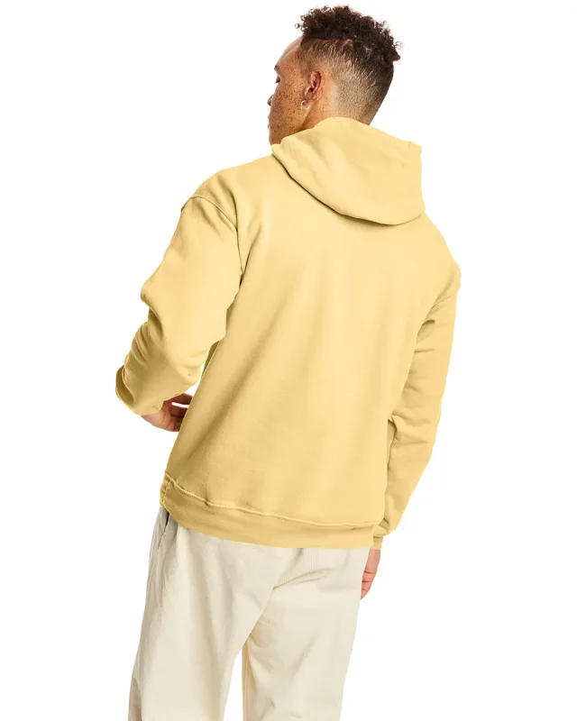Hanes Unisex Ecosmart® Pullover Hooded Sweatshirt — view 180