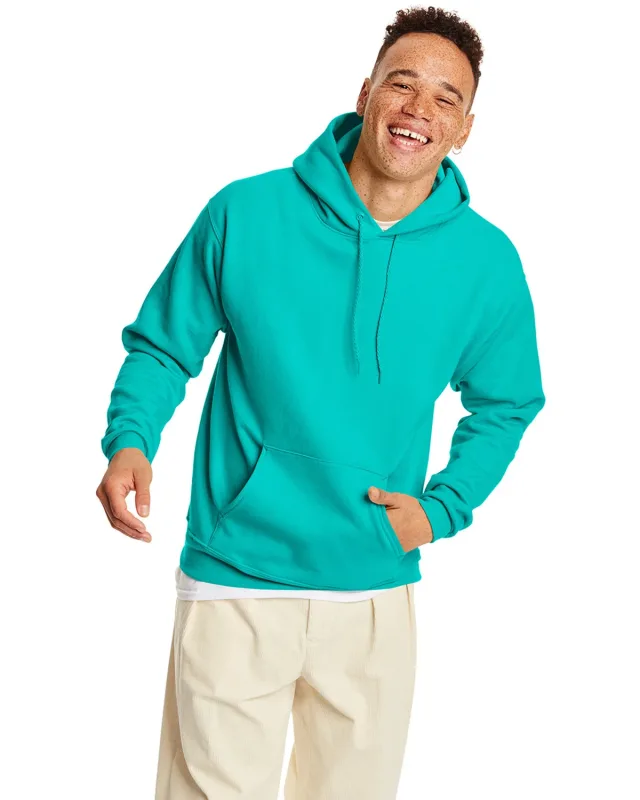 Hanes Unisex Ecosmart® Pullover Hooded Sweatshirt — view 190
