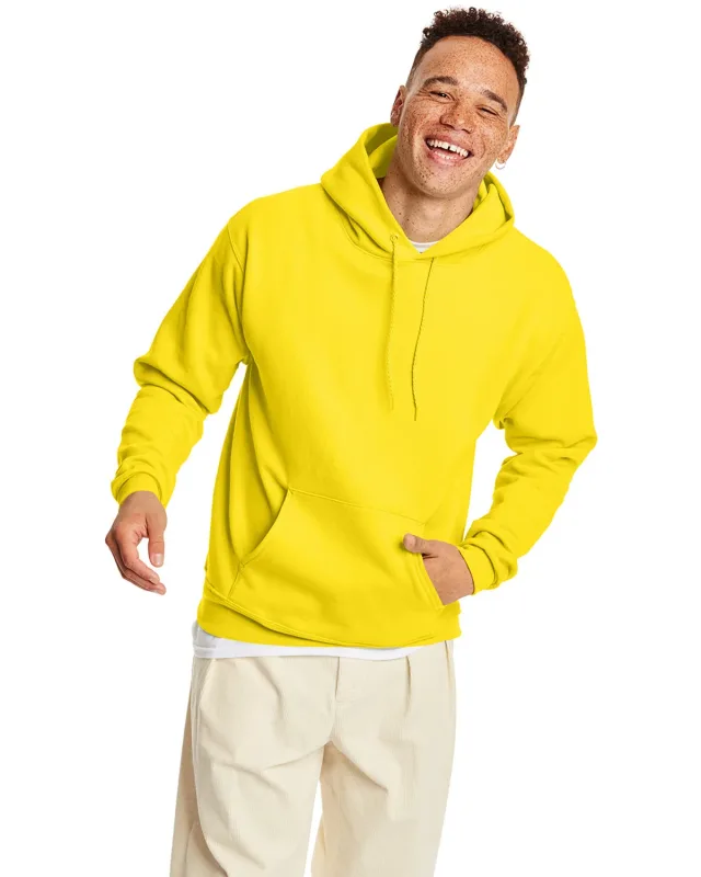 Hanes Unisex Ecosmart® Pullover Hooded Sweatshirt — view 194