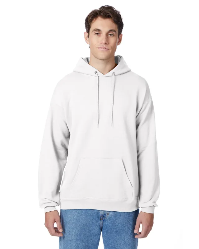 Hanes Unisex Ecosmart® Pullover Hooded Sweatshirt — view 3