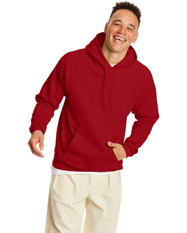 Hanes Unisex Ecosmart® Pullover Hooded Sweatshirt — view 43