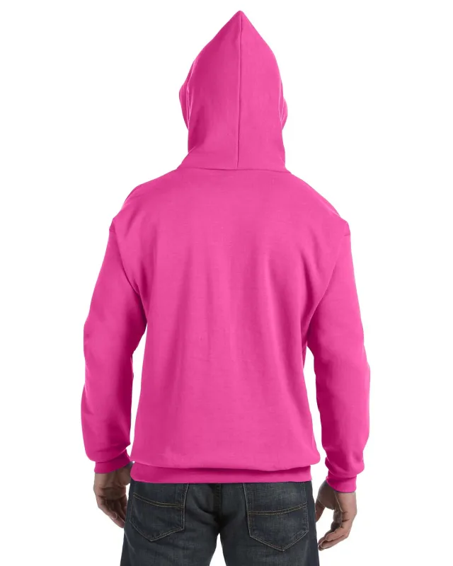 Hanes Unisex Ecosmart® Pullover Hooded Sweatshirt — view 45
