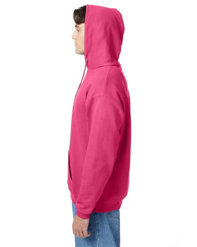 Hanes Unisex Ecosmart® Pullover Hooded Sweatshirt — view 49