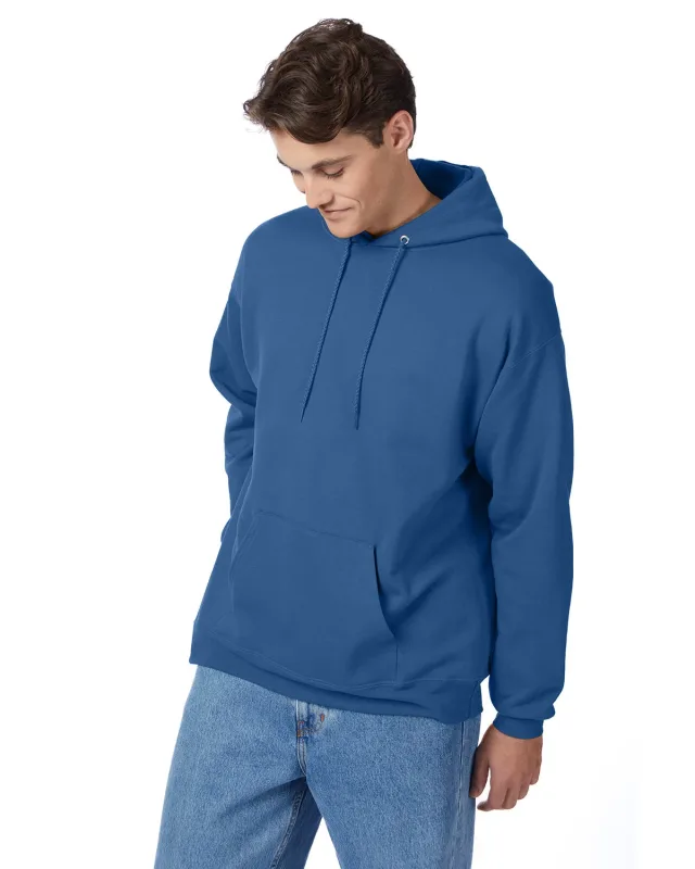 Hanes Unisex Ecosmart® Pullover Hooded Sweatshirt — view 53