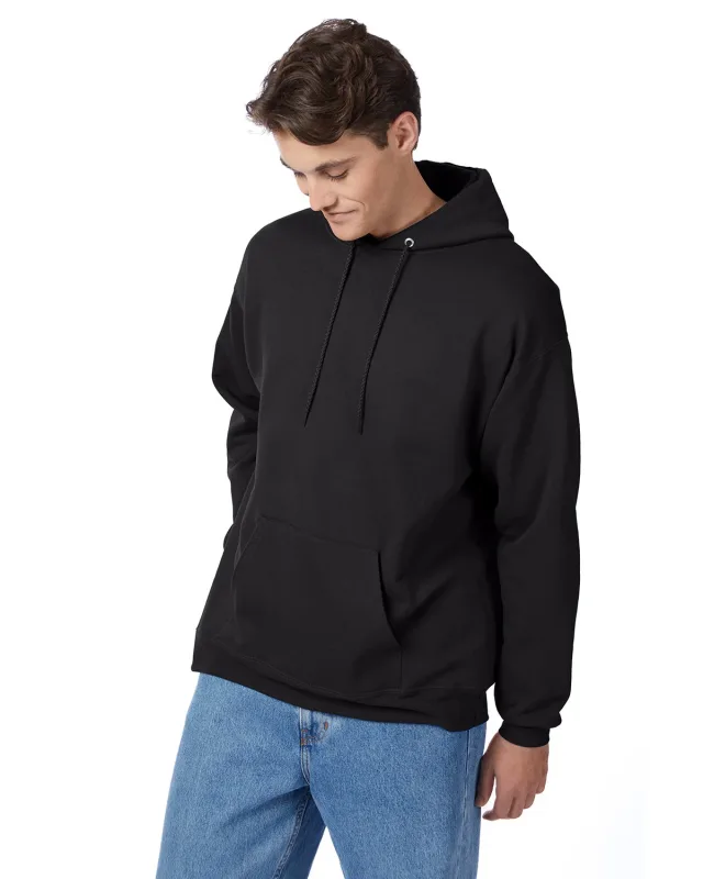 Hanes Unisex Ecosmart® Pullover Hooded Sweatshirt — view 76