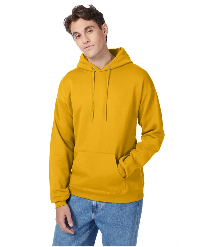 Hanes Unisex Ecosmart® Pullover Hooded Sweatshirt — view 89