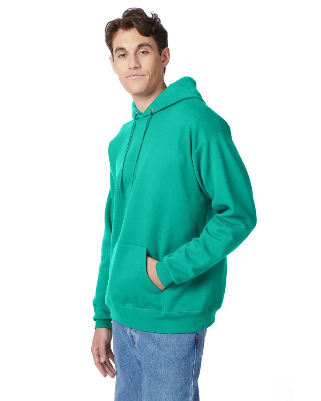 Hanes Unisex Ecosmart® Pullover Hooded Sweatshirt — view 95