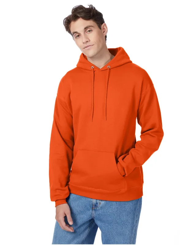 Hanes Unisex Ecosmart® Pullover Hooded Sweatshirt — view 99