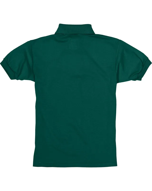Hanes Youth EcoSmart® Jersey Knit Polo — view 20