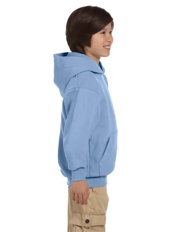 Hanes Youth EcoSmart® Pullover Hooded Sweatshirt — view 20