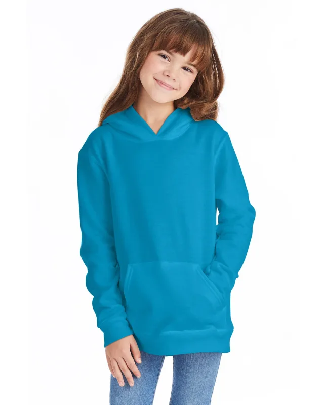 Hanes Youth EcoSmart® Pullover Hooded Sweatshirt — view 22