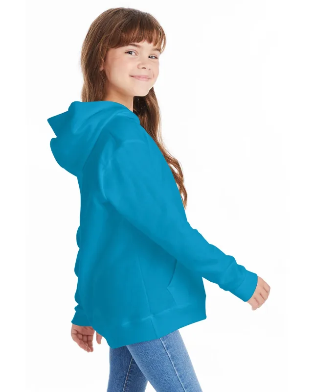 Hanes Youth EcoSmart® Pullover Hooded Sweatshirt — view 24