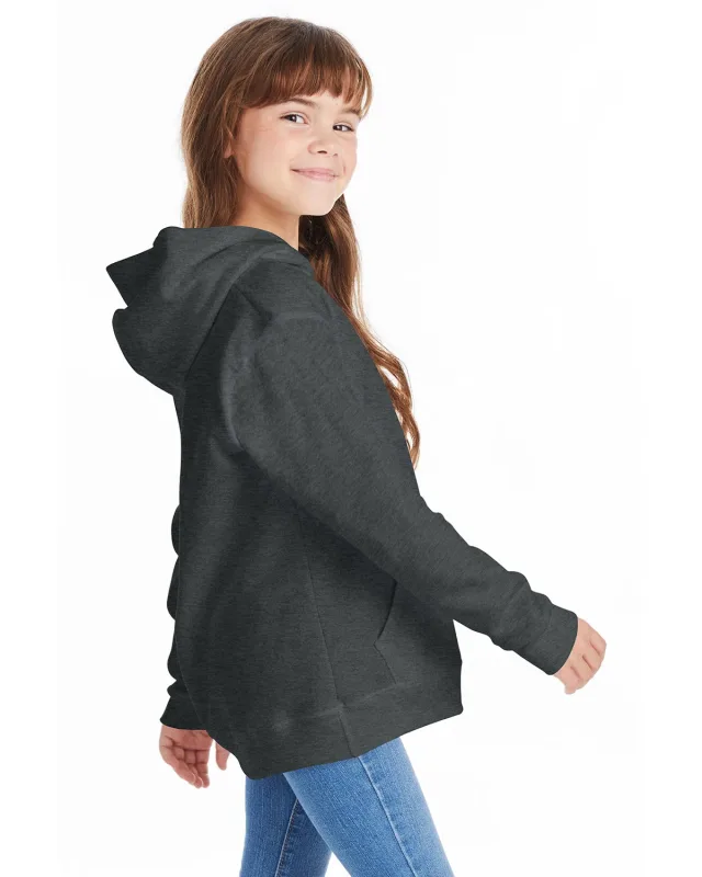 Hanes Youth EcoSmart® Pullover Hooded Sweatshirt — view 28