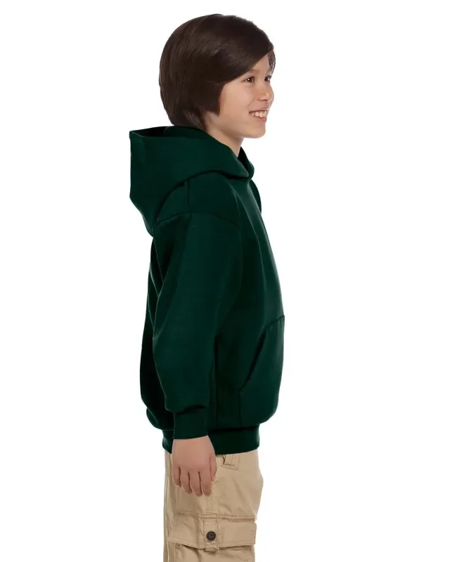Hanes Youth EcoSmart® Pullover Hooded Sweatshirt — view 31