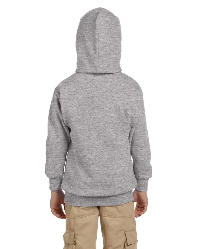 Hanes Youth EcoSmart® Pullover Hooded Sweatshirt — view 32