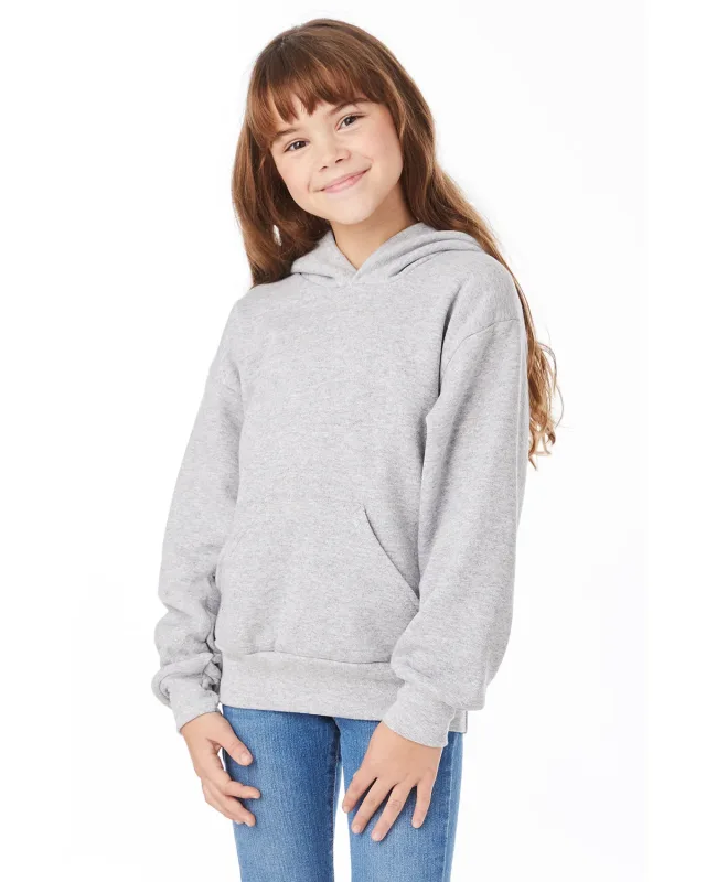 Hanes Youth EcoSmart® Pullover Hooded Sweatshirt — view 34