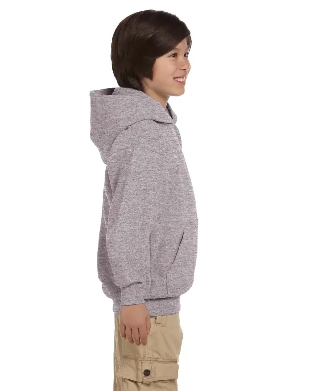 Hanes Youth EcoSmart® Pullover Hooded Sweatshirt — view 35