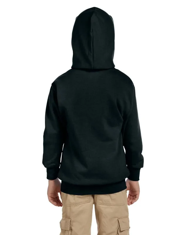 Hanes Youth EcoSmart® Pullover Hooded Sweatshirt — view 40