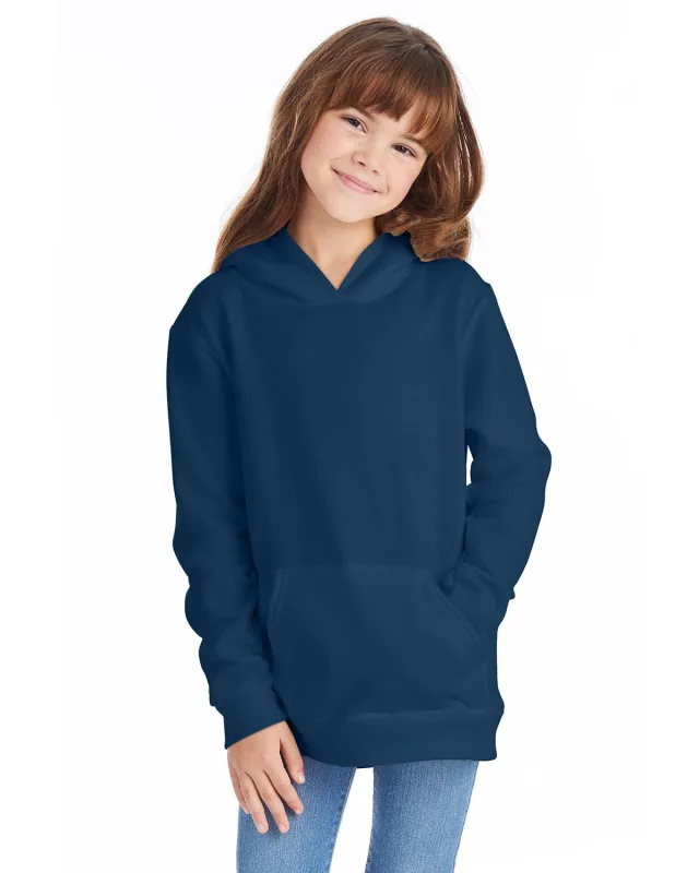 Hanes Youth EcoSmart® Pullover Hooded Sweatshirt — view 46