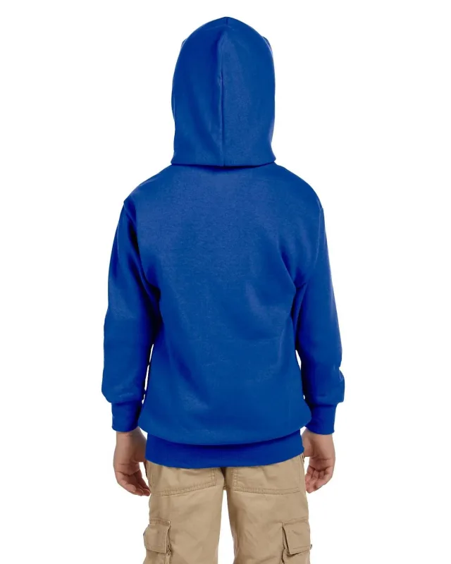 Hanes Youth EcoSmart® Pullover Hooded Sweatshirt — view 48