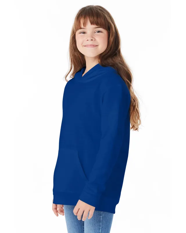 Hanes Youth EcoSmart® Pullover Hooded Sweatshirt — view 50