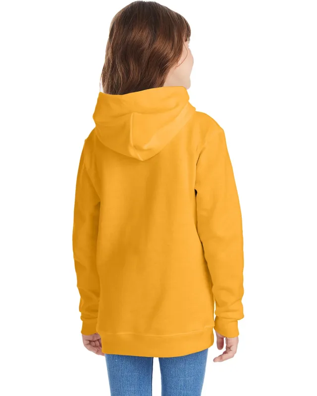 Hanes Youth EcoSmart® Pullover Hooded Sweatshirt — view 52