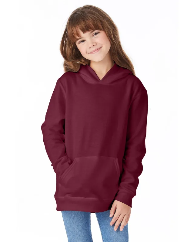 Hanes Youth EcoSmart® Pullover Hooded Sweatshirt — view 57
