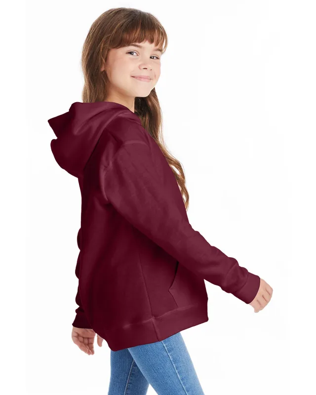Hanes Youth EcoSmart® Pullover Hooded Sweatshirt — view 59