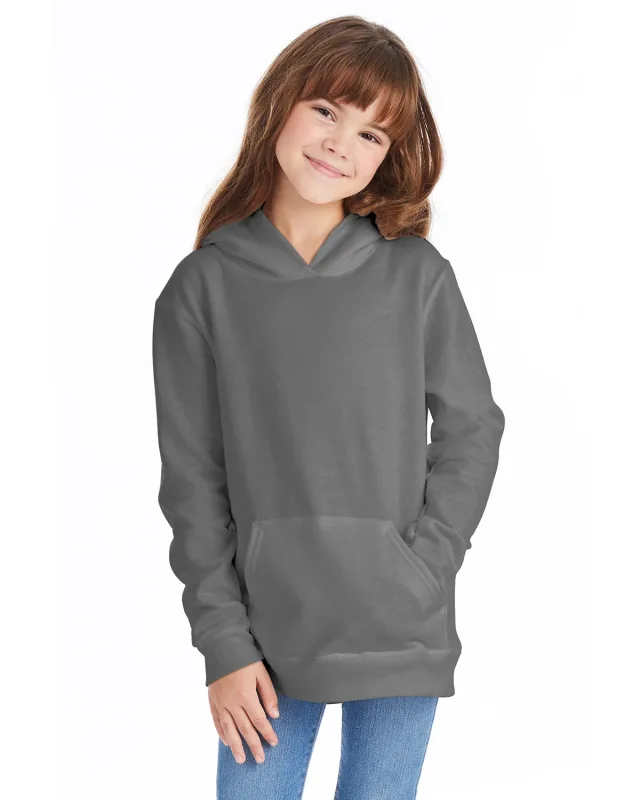 Hanes Youth EcoSmart® Pullover Hooded Sweatshirt — view 61