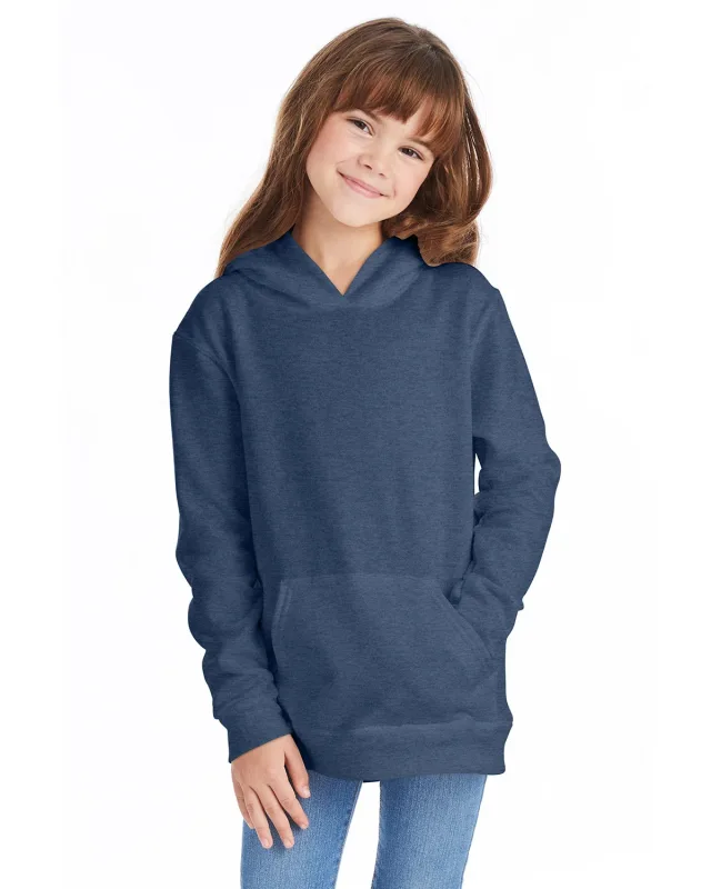 Hanes Youth EcoSmart® Pullover Hooded Sweatshirt — view 65