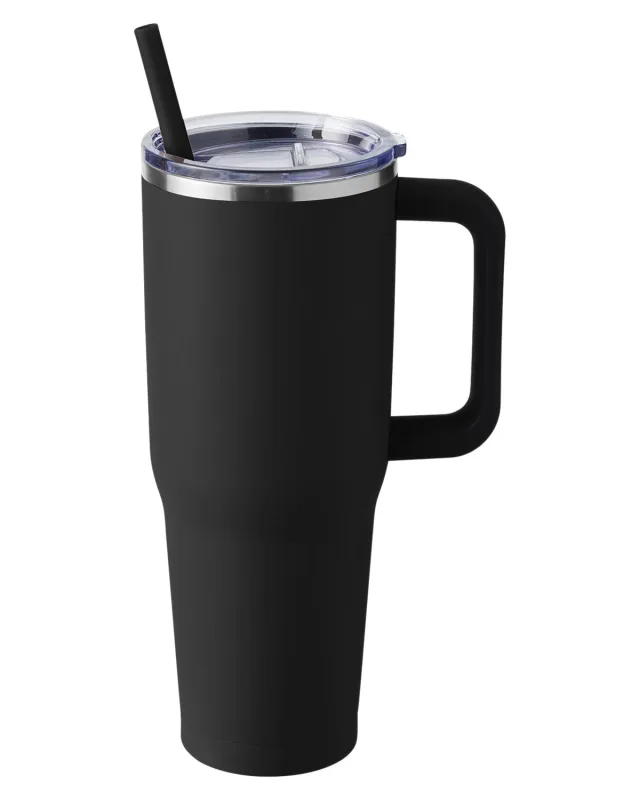 Harriton 40oz Vacuum Travel Mug — view 12