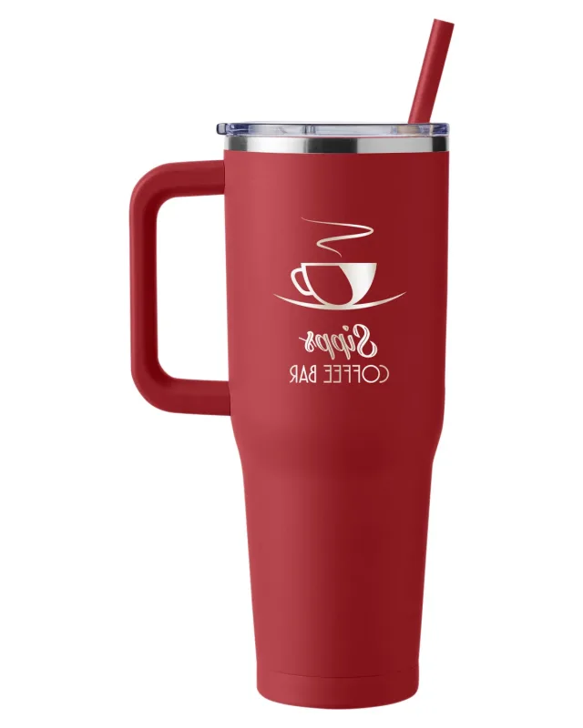 Harriton 40oz Vacuum Travel Mug — view 15
