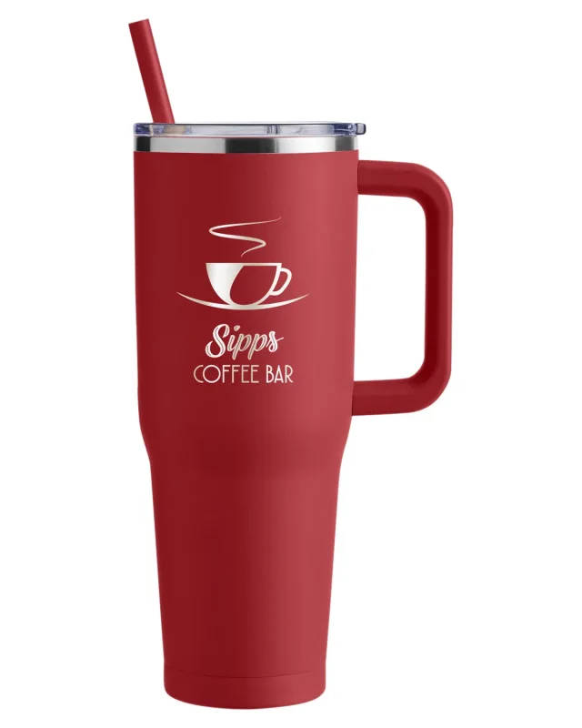 Harriton 40oz Vacuum Travel Mug — view 17